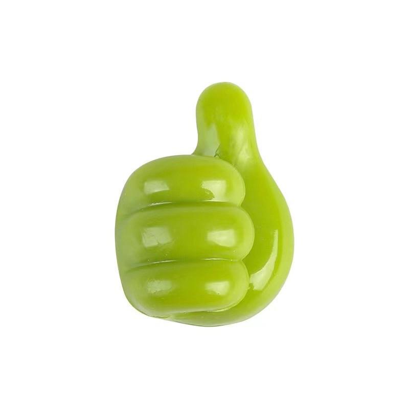 

10pcs Silicone Thumb Wall Hook Multi-function Self-Adhesive cable Clips Cable Organizer Clips Key Hanger Creative in office Home 1PCS зелёный