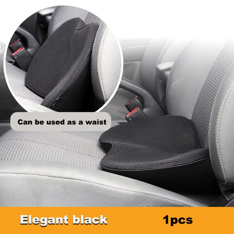 

Car Seat Cushion Memory Foam Seat Booster Auto Waist Rest Seat Pillow Automobile Lumbar Support Car Accessories for Women