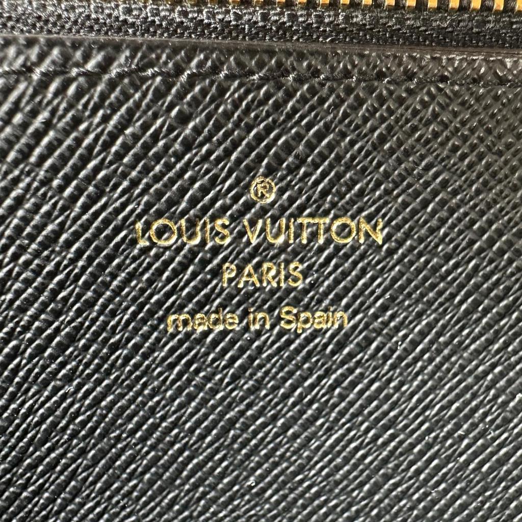 LOUIS VUITTON Giant reverse Zippy wallet Long Wallet purse Monogram M69353 Used