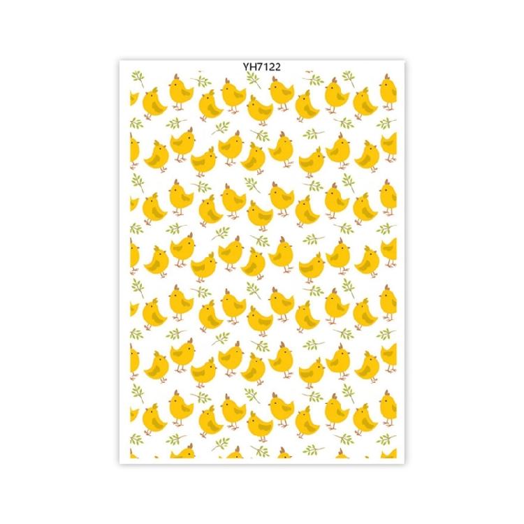 Clay Earrings Transfer Paper Easters Colored Eggs Printing Paper Water Soluble Transfer Decal Clay Transfer Sheets