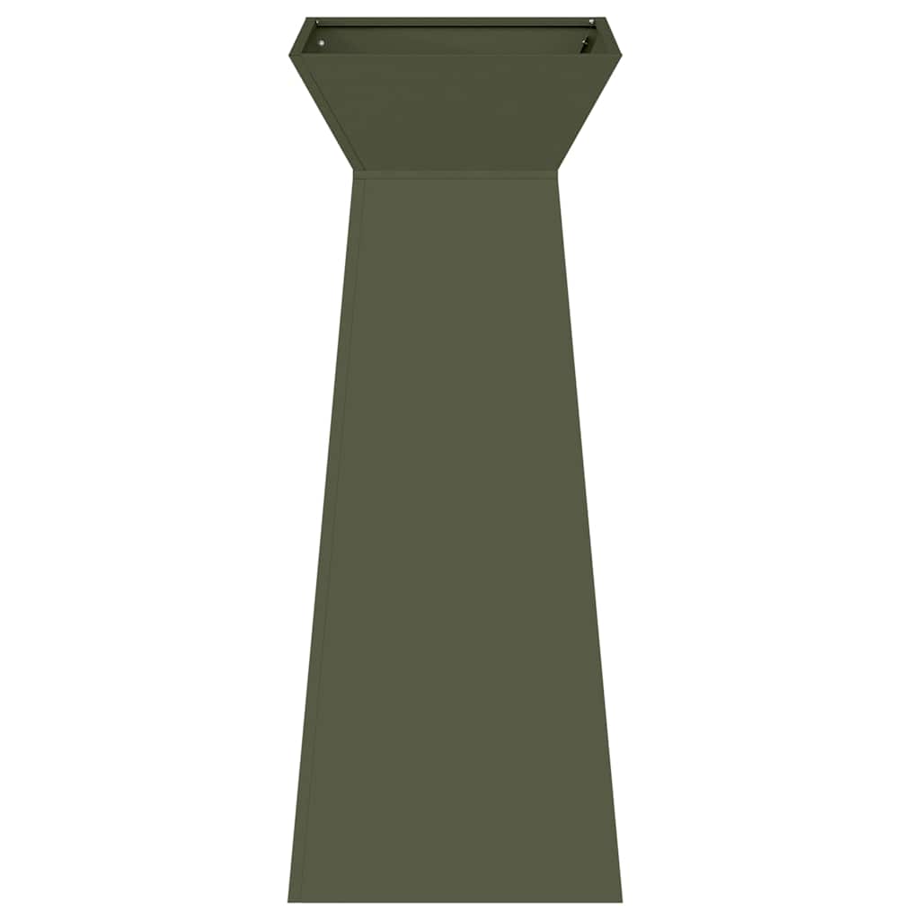 Column Planter Olive 40 X 40 X 100 Cm