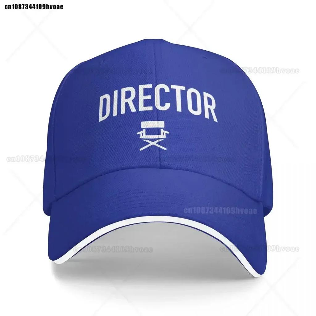 Director Film Crew Chair Shirt for Cinema Movie Lovers Film Buffs Baseball Cap Wild Ball Hat Birthday Cap Ladies Unisexs