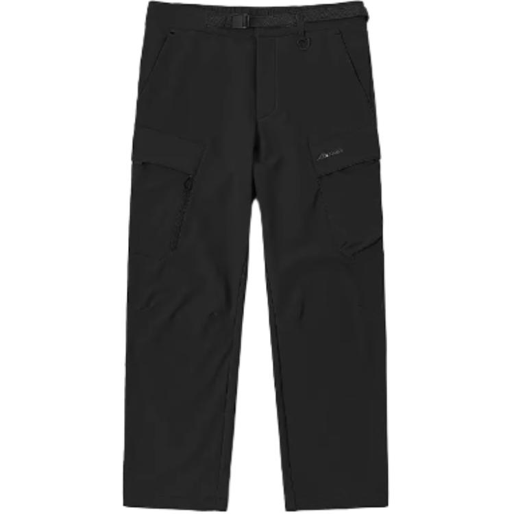 Mizuno Migrant Sports Lifestyle Series Quick-Dry Breathable Comfortable Knitted Sports Pants Men bottoms Black D2CF24M1