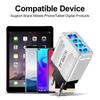 QC3.0 Multi-Port USB Fast Charger - 4 Ports, EU/UK/AU Plug, for Mobile Phones