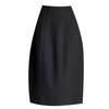 Elegant Korean Style Woolen Skirt: 2026 Winter Fashion, Elastic Waist, Slimming Bud, Mid-Length Design for Women