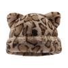 Winter Cartoon Caps with Ear for Halloween Furry Caps Unisex Winter Headgear Accessory Outdoor Use Everyday Wear