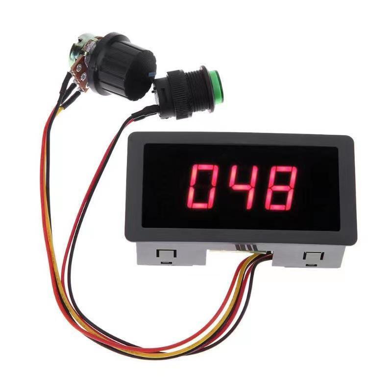 CCM5D PWM DC Bürstenmotor Geschwindigkeitsregler mit Digitalanzeige, 6V-24V, 6A Stufenloser Schalter