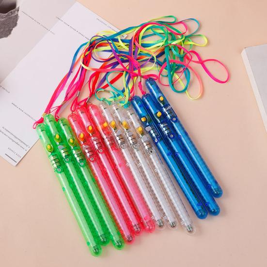Glow Stick Glow in The Dark Lanyard 7 Modes Adjustable High Brightness Colorful Light Up Stick Flashing Toy Party Supplies
