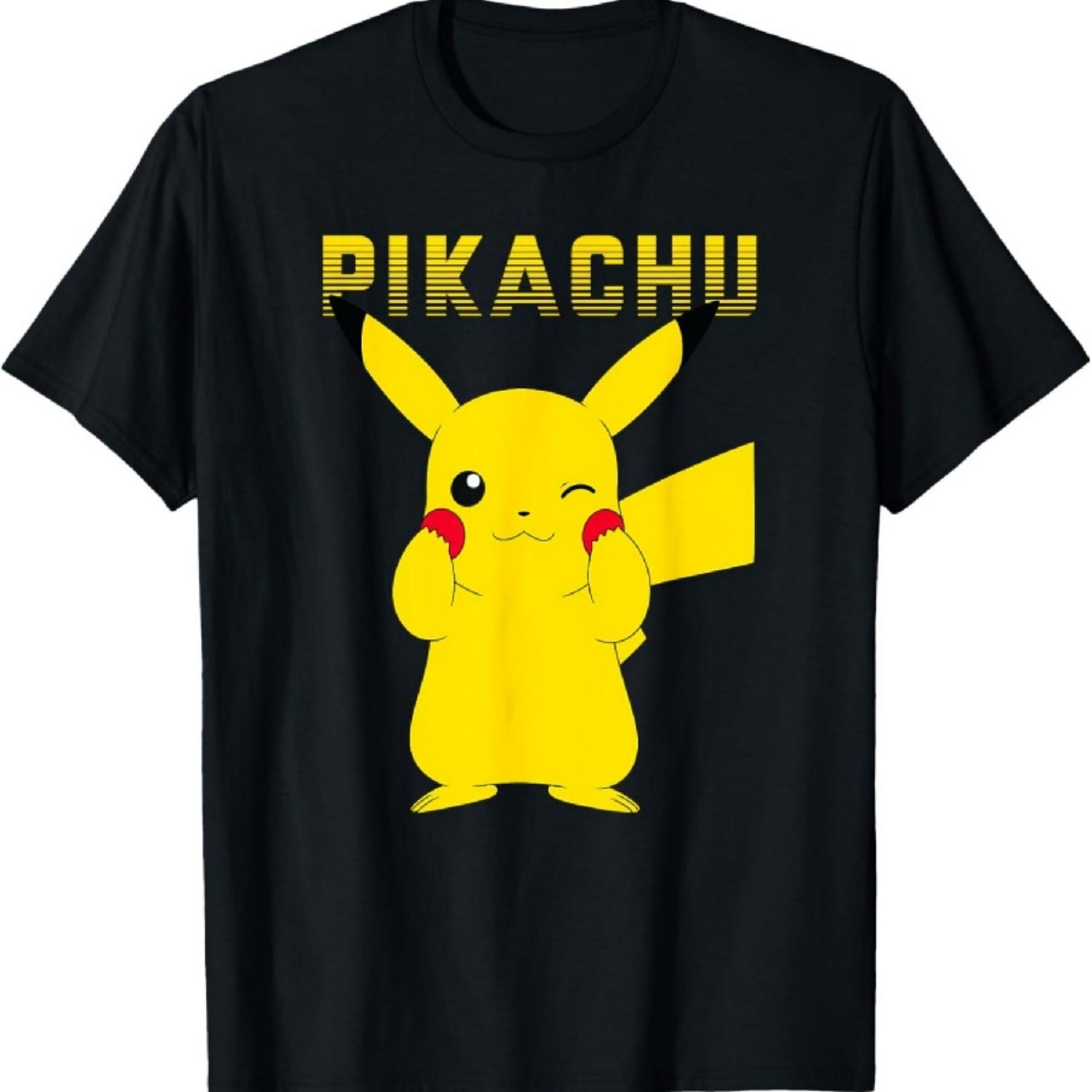 Pokémon - Футболка Pikachu Ombre1 XXXXXL чёрный