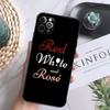 Cool Red Wine Glass Phone Case For iPhone 16 Pro 11 12 13 14 15 Pro Max Mini XS X XR 7 8 16 Plus Cover Coque
