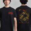 Gojira Tour Exclusive Graphic Tee Featuring Cosmic Whale And Planets Art Progressive Metal Streetwear Casual Unisex Top