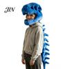 Wiederverwendbare Halloween-Dekoration Dinosaurierskelett Kostüm, 3D Spinosaurus Schädel Maske Kopfschmuck und Wirbelsäule, Partydekorationen Plüschhaube Kostüm für
