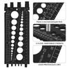 Imperial Standard Screw Size Measuring Ruler Metric Size Bolt Gauges Measuring Tool  Industrial Use