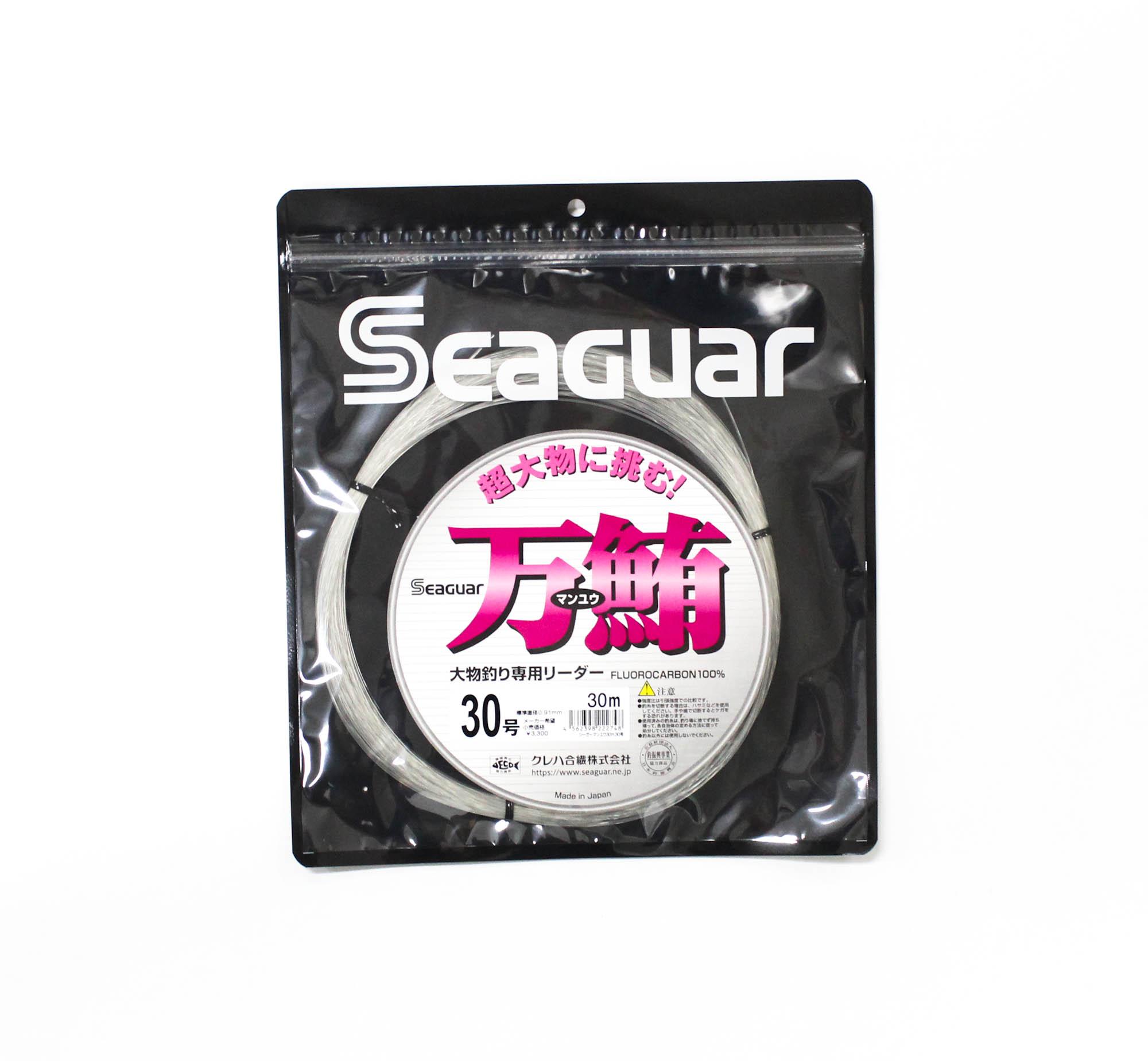 

Seaguar Fluorocarbon Manyu Shock Leader Line 30m Size 30 (2748) чистый
