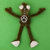 20CM Plush Long-legged Frog Key Hanging Plush Toy Schoolbag Money Bag Car Key Hanging Doll To Children's Birthday Festival Gift