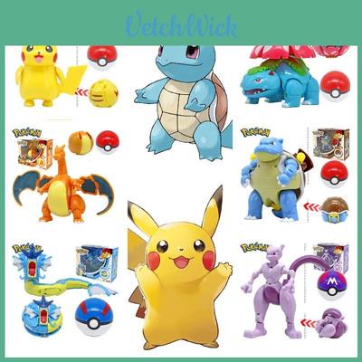 Authentisches Zhuangchen Pikachu Super Traum Pokemon Elf Ball Kinder Spielzeug Set