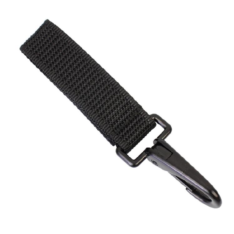 Cinto Tático para Porta-Chaves Mosquetão de Chaveiro Molle Fivela de Tira de Tecido Cinto Ho