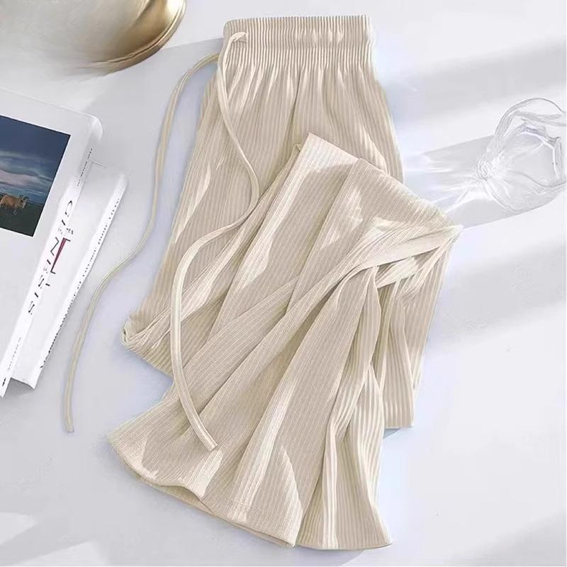 

Новые летние тонкие маленькие солнцезащитные свободные повседневные прямые брюки, защищающие от комаров 2XL