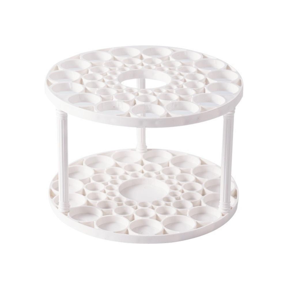 

Hole Makeup Brush Storage Divided Stationery Container Fashion Pencil Holder School
