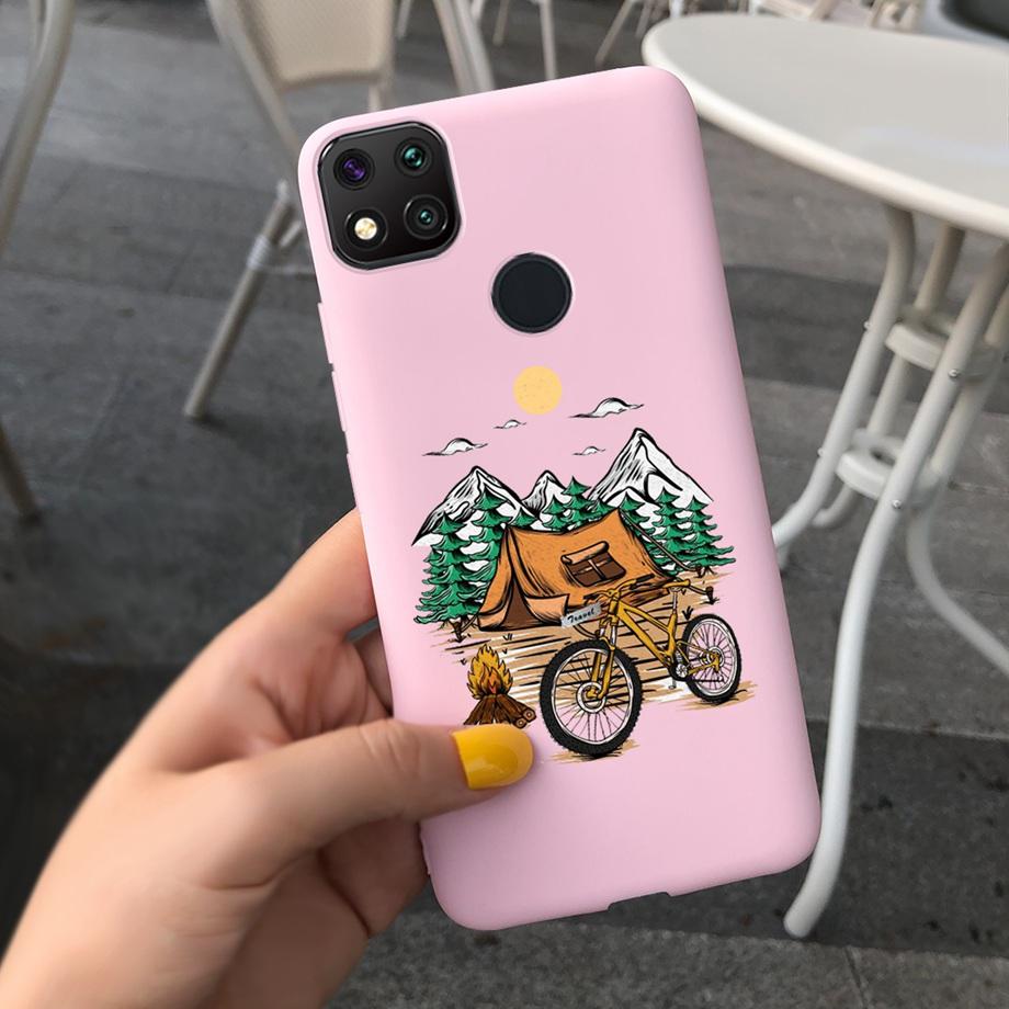 Cases For Redmi 9C Case Xiaomi Redmi 9C NFC Phone Cover Soft Phone Case Shockproof Bumper Redmi9c 9 C Xiomi Silicoen SOFT Coque