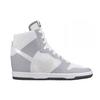 Nike Dunk High Sky Hi 2.0 Synthetic Leather Slip Resistant Cushioning Abrasion Resistant High Top Skateboard Shoes 725069-103