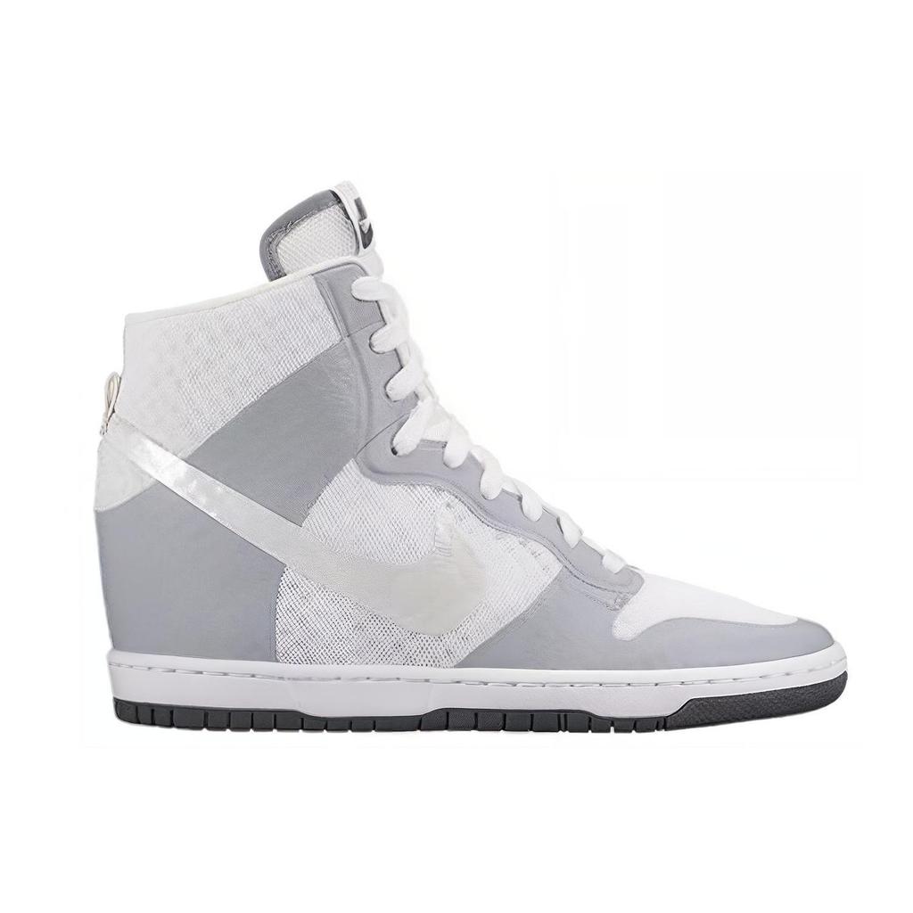 Nike Dunk High Sky Hi 2.0 Synthetic Leather Slip Resistant Cushioning Abrasion Resistant High Top Skateboard Shoes 725069-103