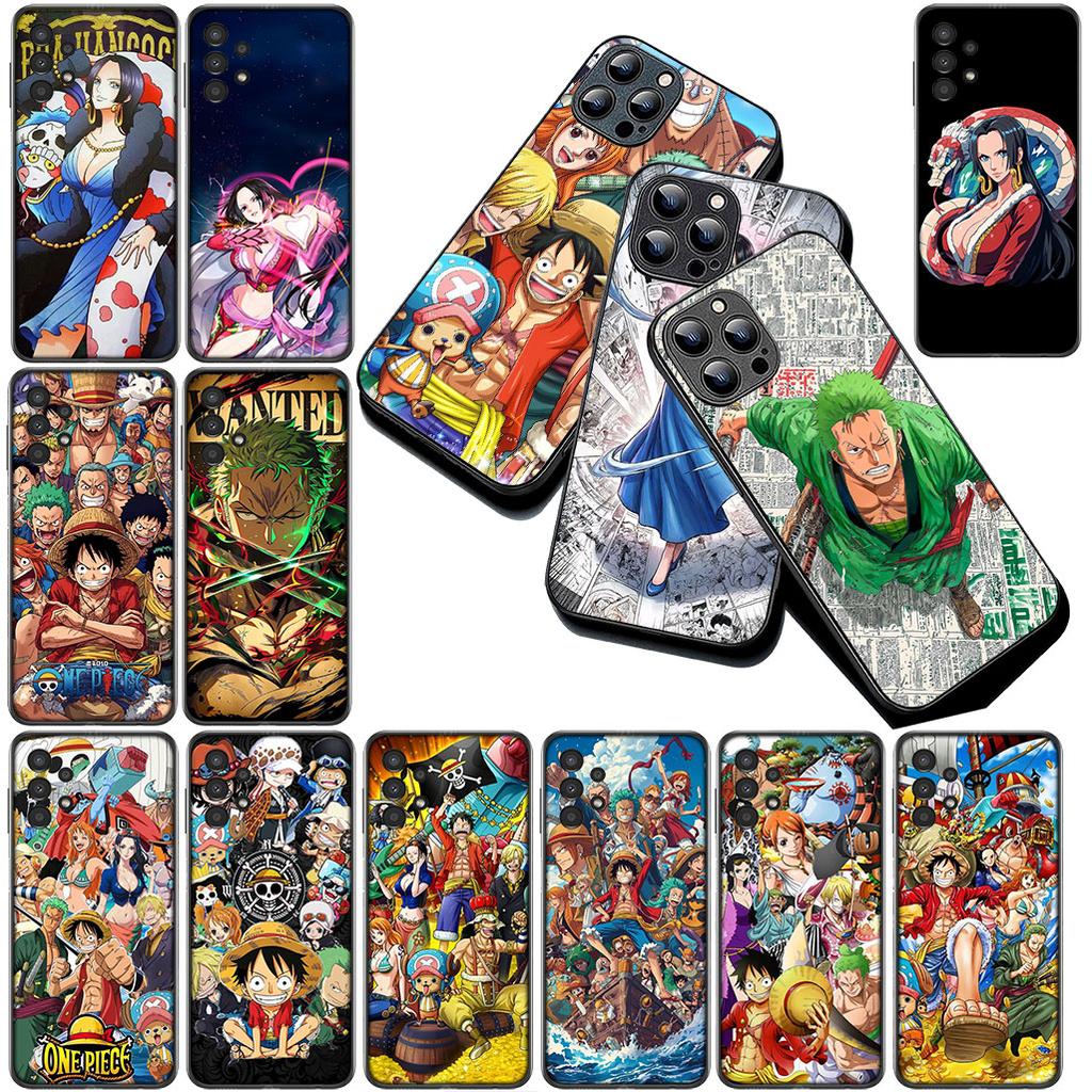 for Motorola Moto G55 G45 G75 G85 G35 Edge 50 30 Fusion 40 NEO Ultra Pro Phone Case Luffy Boa Hancock One Piece Roronoa Zoro