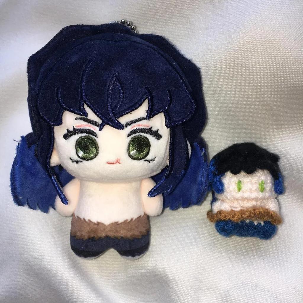 10cm Kawaii Inosuke Plush Toy With Hat High Quality Figure Game Anime Cosplay Stuffed Doll Birthday Gifts Fans
