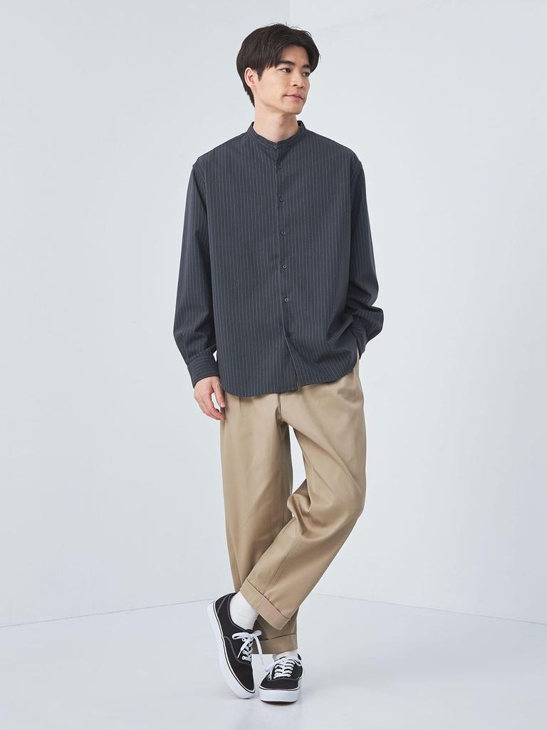 [United Arrows Green Label Relaxing] Special Order [Web Exclusive] <3/2 WORKS> GLR 2-Pleat Chino Pants, Size 32145993214, 2370 Beige (23), L