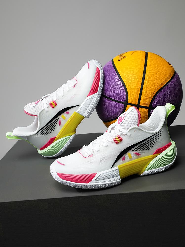 New light speed 2 actual combat mesh basketball shoes men's new sonic speed 2 cushioning and wear-resistant sound professional sports shoes