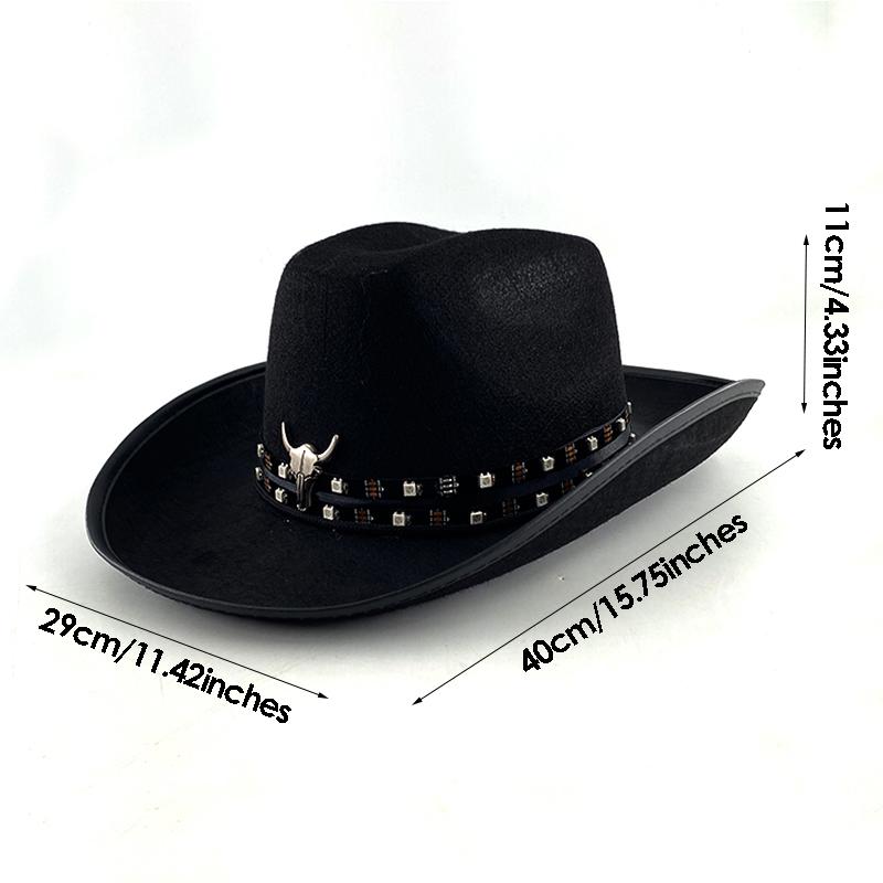 LED Colorful Western Cowboy Hats Concert NightClub Holidays Halloween Accessories Multi Functional LED Cowboy Denim Hat For Men