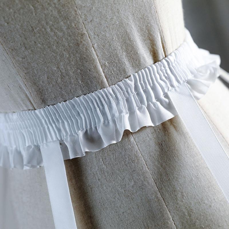 Bridal Petticoat Lovely Skirt Support Elastic Waist Half Skirt Adjustment Cosplay Daily Photography Skirt Supplies