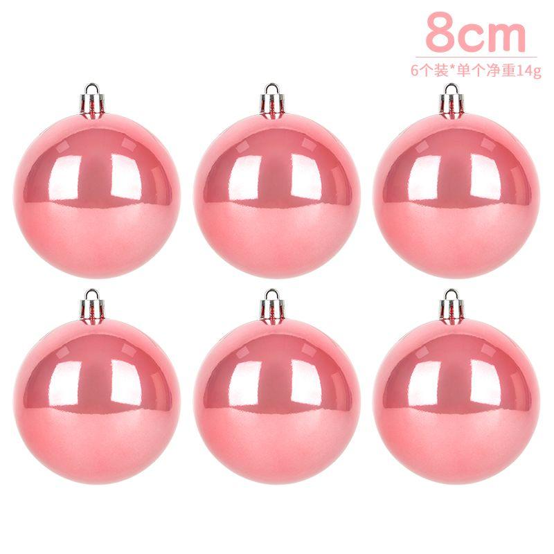 Christmas Tree Decoration Plastic Ball Pendant Art Shopping Mall Supermarket Showcase Christmas Holiday Hanging Ball Accessories