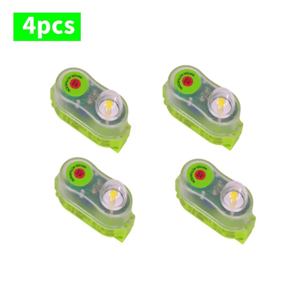 1-10 PCS Surfing Life Jacket Light LED Lithium Position Indicator Self-Lighting Life Saving Swimming Warning Lamp Attract Safet