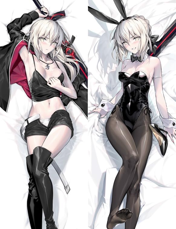 

C104 Saber Alter Body Pillow Cover FGO