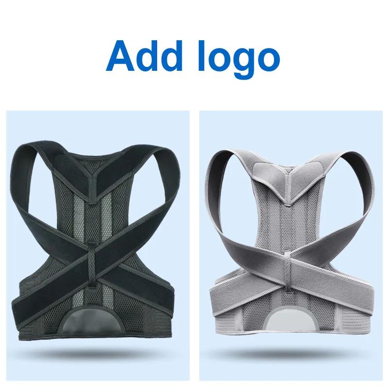 Magnetic Bar Shoulder Support Back Brace Posture Corrector Vest for Scoliosis Orthopedic Belt Pain Relief