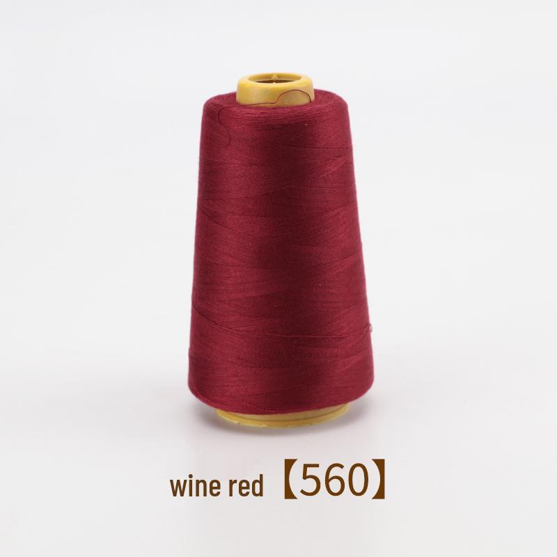 402 Fine Thread Sewing Machine & Hand Sewing Spools, White Cotton for Clothes, Quilts, Overlock - Large & Small Spools