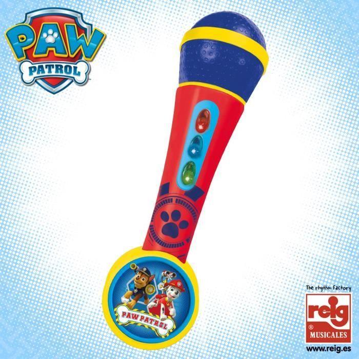 Mikrofonforsterker Paw Patrol - Disney - Med melodier og lys