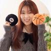 Basketball Baseball Basketball Plush Toy Keychain Plush Simulation Soccer Toy  Decoration