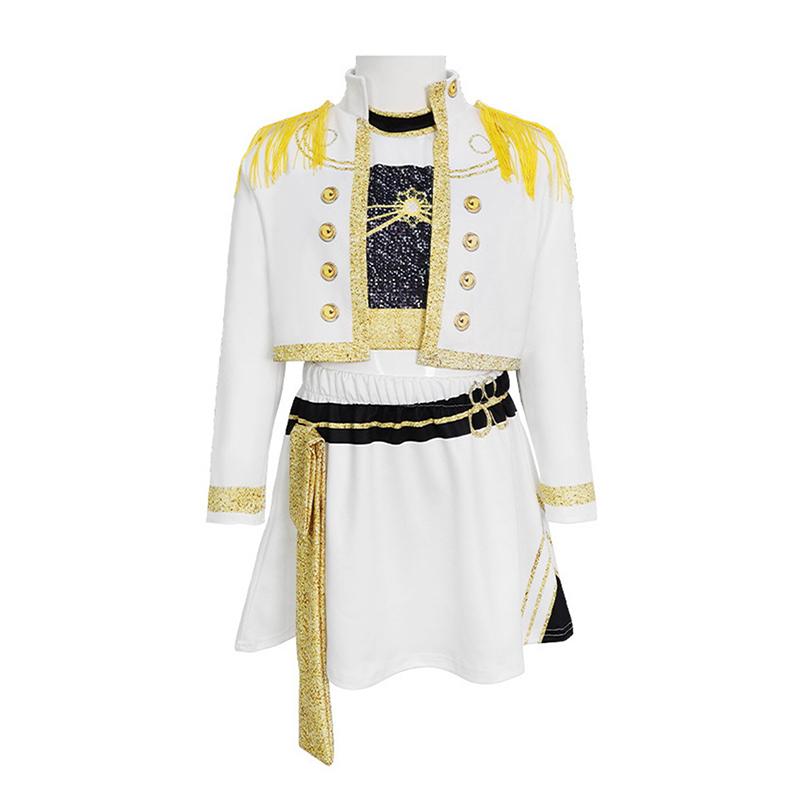 K-Pop Hunter Cossplay Girls Costume Pop Singer Halloween Costume Kids Dress Up Stage Suit