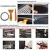 Perfect Fit For Nissan Qashqai J11 2016 2017 Qashqai 2018 PU Leather Car Interior Door Armrest Panel Cover Sticker Trim