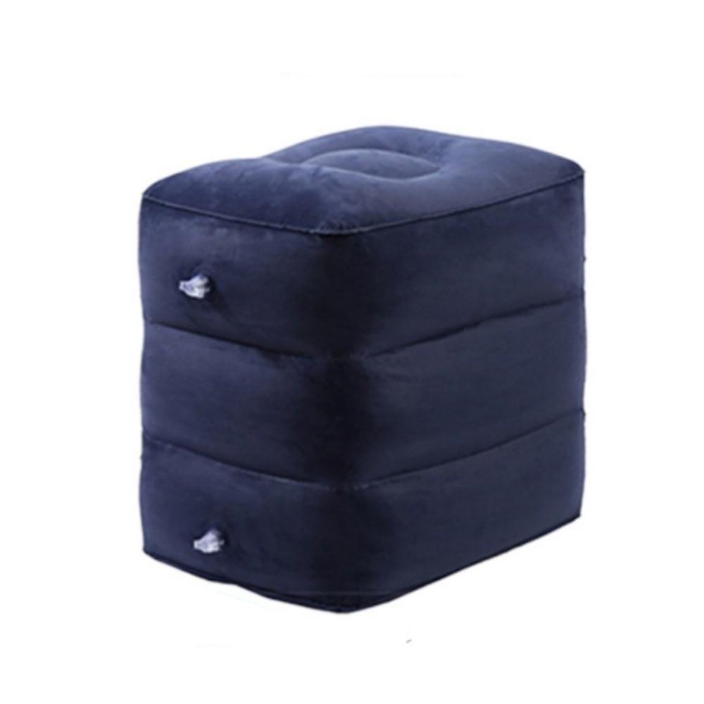 Compact Foot Relax Inflatable Footrest Lightweight Comfortable Leg Cushion Pillow Portable Durable Seat Cushion Outdoor Chair