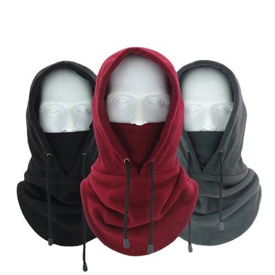 Windproof Balaclava Polar Fleece Ski Mask Caps Fashion Men Bonnets  Women Man
