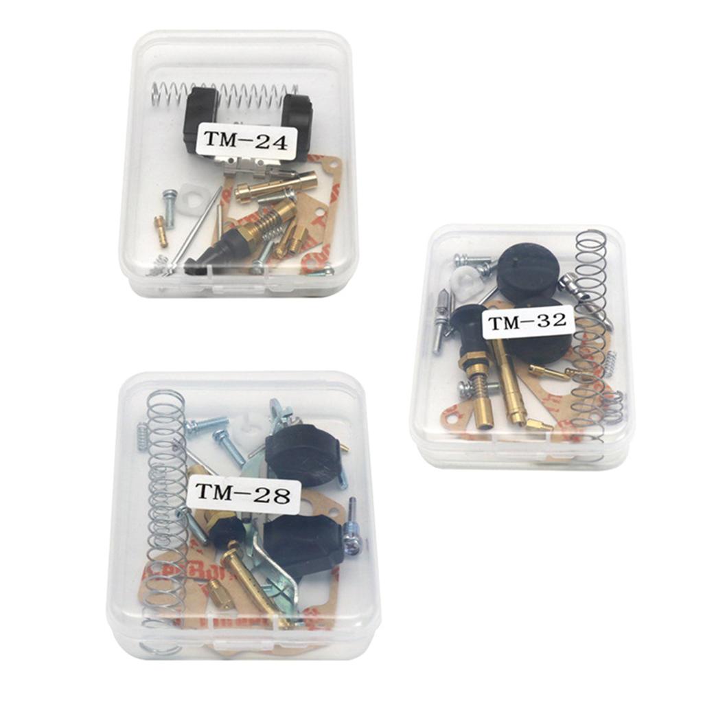 Motorcycle Carburetor Repair Rebuild Kit For Mikuni TM24 28 30 32 34mm Carb Durable Motorbike Accessories