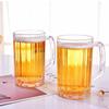 500ML Unbreakable Transparent Acrylic Mug for Beer Coffee Juice Water Perfect for Any Occasion