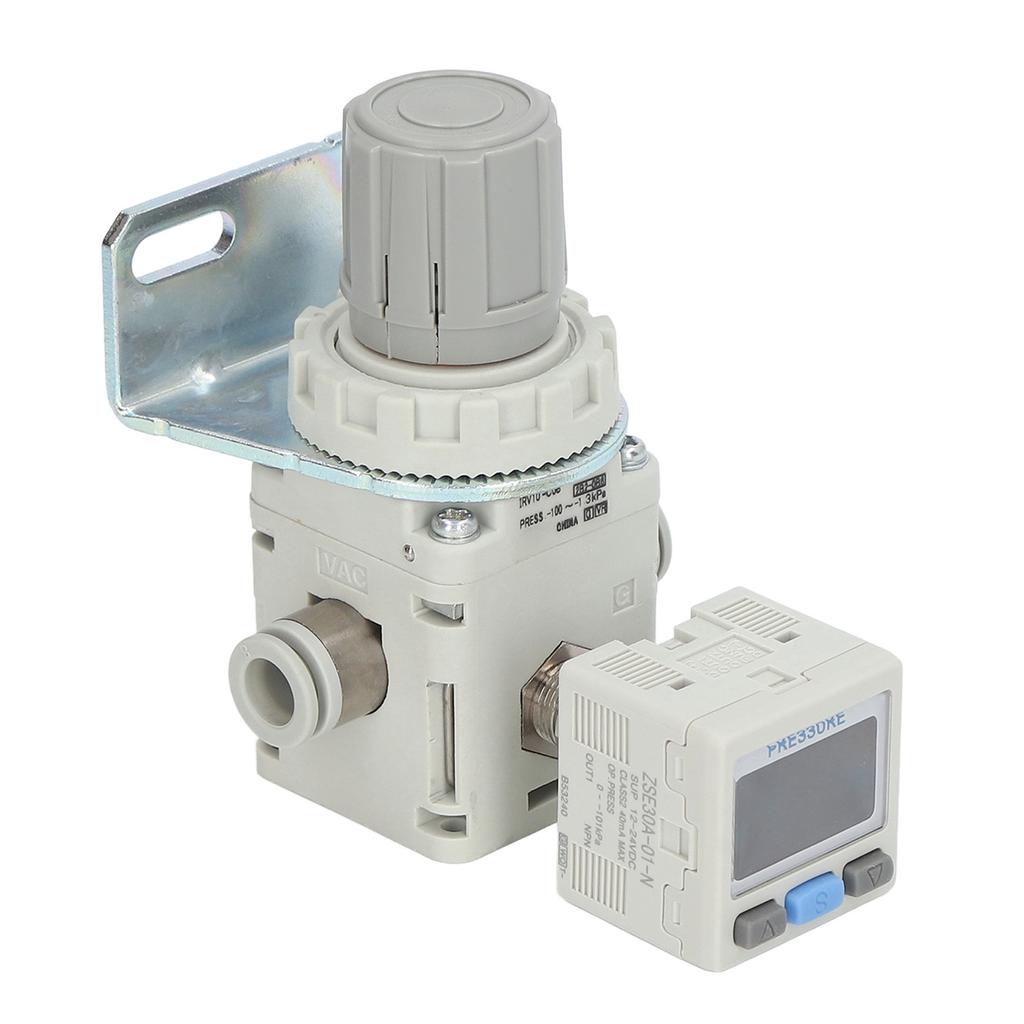 Luftdruckregler ABS SMC Miniatur Druckluftregler mit Digitalanzeige Druck