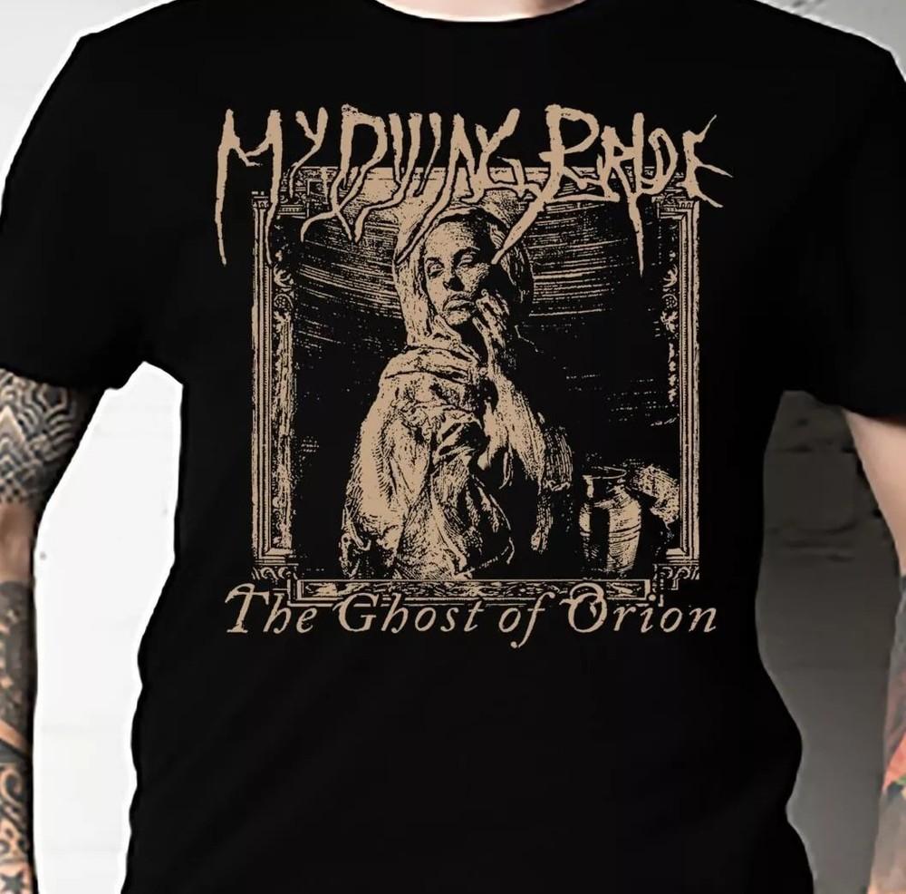 

Новая My Dying Bride The Ghost Рождественский Подарок Унисекс S-5XL Футболка JU133 Унисекс Футболка L