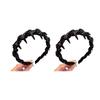 1/2/3Pcs Faux Pearl Headband Single/Triple Layer Women Hair Hoop Weddings Parties Headpiece Bridal Hair Accessory