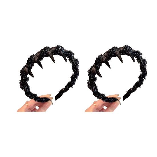 1/2/3Pcs Faux Pearl Headband Single/Triple Layer Women Hair Hoop Weddings Parties Headpiece Bridal Hair Accessory