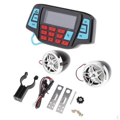 ATV Motocykl AMP Głośniki USB System audio Stereo Wodoodporny